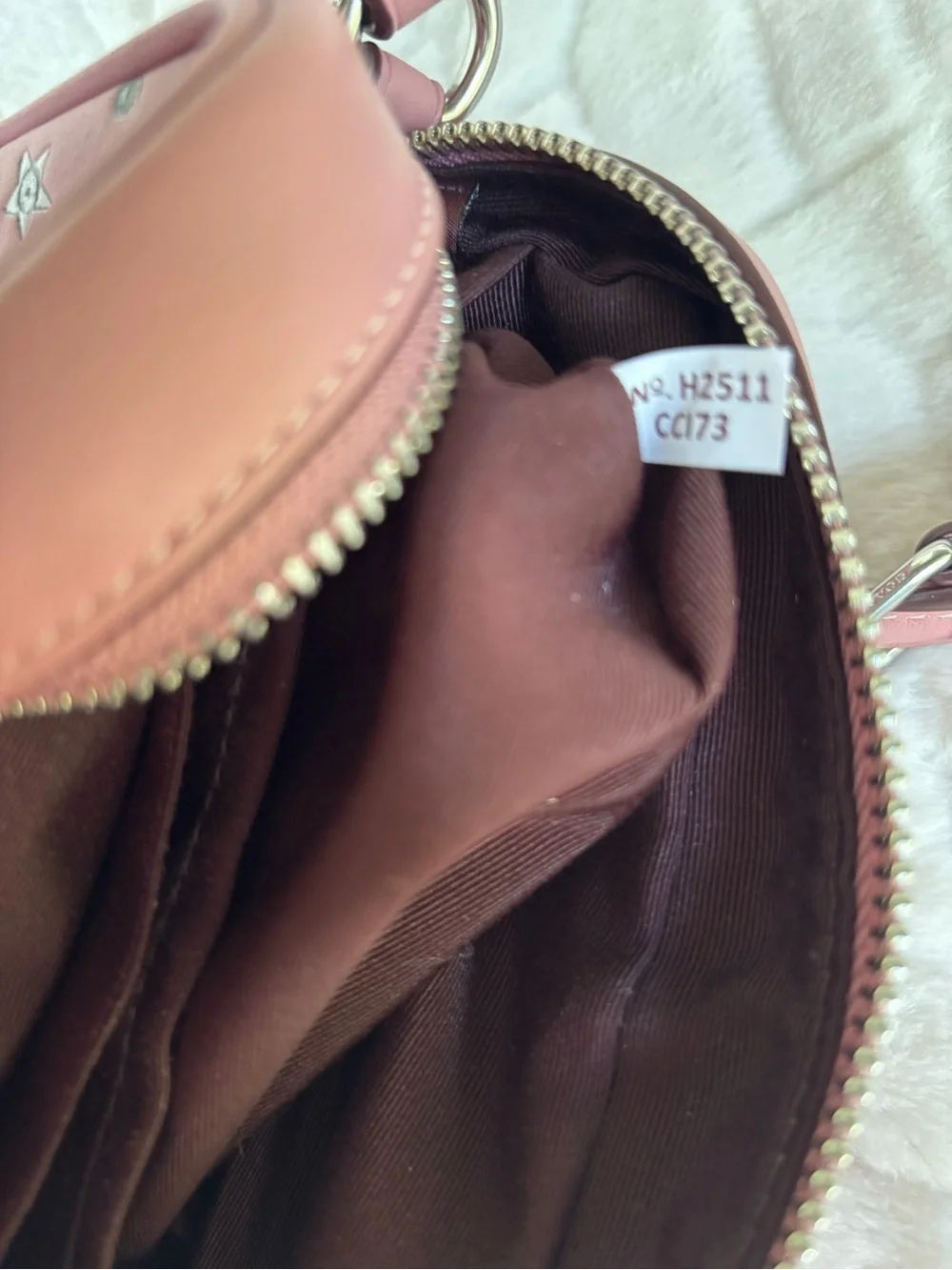Coach MINI JAMIE CAMERA BAG WITH STAR PRINT